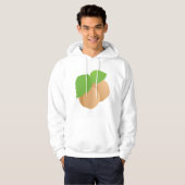 Abrikozen Mannen Hoodie (Voorkant volledig)