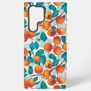 Abrikozen tuin 4 samsung galaxy hoesje