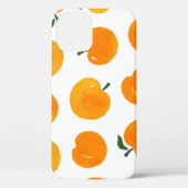 Abrikozen Waterverf Witte Achtergrond  Case-Mate iPhone Case (Achterkant)