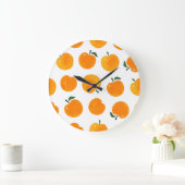 Abrikozen Waterverf Witte Achtergrond  Grote Klok (Huis)