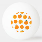 Abrikozen Waterverf Witte Achtergrond Pingpongbal (Achterkant)