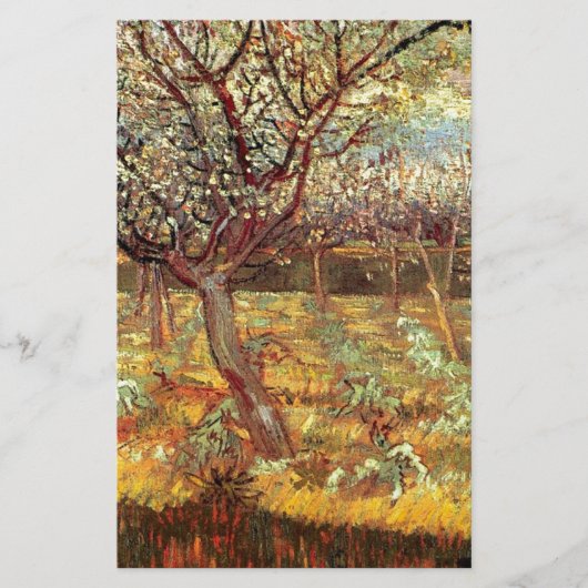 Abrikozenbomen in Blossom door Van Gogh Briefpapier (Voorkant)