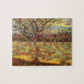 Abrikozenbomen in Blossom door Vincent van Gogh Legpuzzel (Horizontaal)