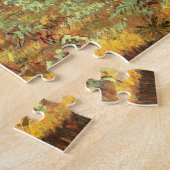 Abrikozenbomen in Blossom door Vincent van Gogh Legpuzzel (Zijkant)