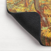 Abrikozenbomen in Blossom door Vincent van Gogh Muismat (Hoek)