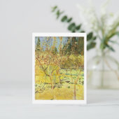 Abrikozenbomen in Blossom, Van Gogh Fine Art Briefkaart (Staand voorkant)