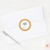 Abrikozenjam Inblikken Deksel Labels (Envelop)