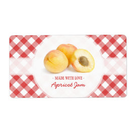 Abrikozenjam label