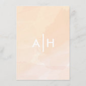 Abrikozenkaart voor Waterverf Informatiekaartje (Achterkant)