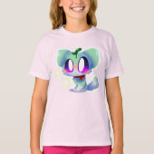 Abrikozenkat T-shirt (Voorkant)