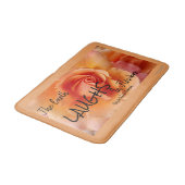 Abrikozenperzik Roos Flower Close-up Foto Badmat (Gekanteld)