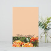 AbrikozenRozen Briefpapier (Staand voorkant)