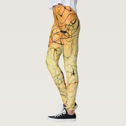 Abrikozenwerveling Leggings (Links)