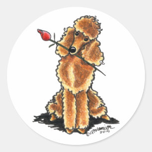 Abrikozenwieg, Valentijns Ronde Sticker