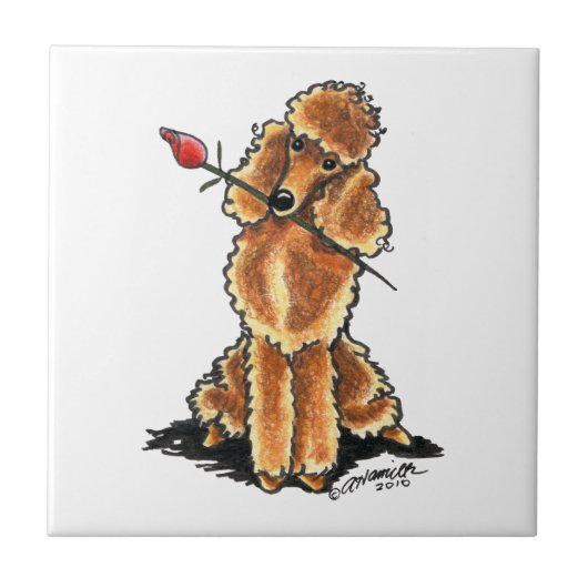 Abrikozenwieg, Valentijns Tegeltje (Voorkant)