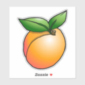 Abrikozenwijn, aangepast snijden, sticker (Vel)