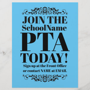 Abril PTA-folder Flyer