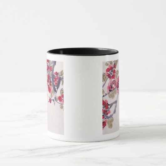 Abriot bloesems mok (Midden)