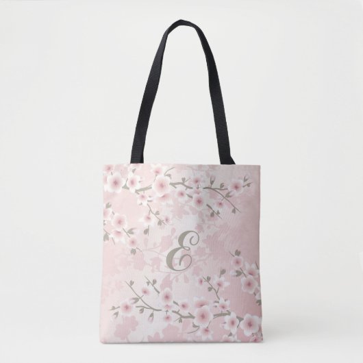 Abriot Cherry Blossom  Custom Tote Bag (Voorkant)