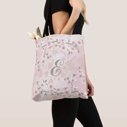 Abriot Cherry Blossom  Custom Tote Bag (Dichtbij)