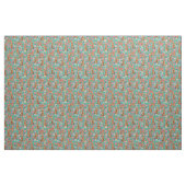 Abriot Golden Doodle  florals turquoise Stof (Fat Quarter)