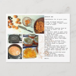Abriot Jam Recipe Briefkaart
