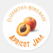 Abriot Jam Ronde Sticker (Voorkant)