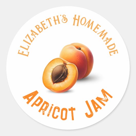 Abriot Jam Ronde Sticker (Voorkant)