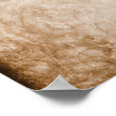  Abriot Lilies Wedding Welkom Poster (Hoek)