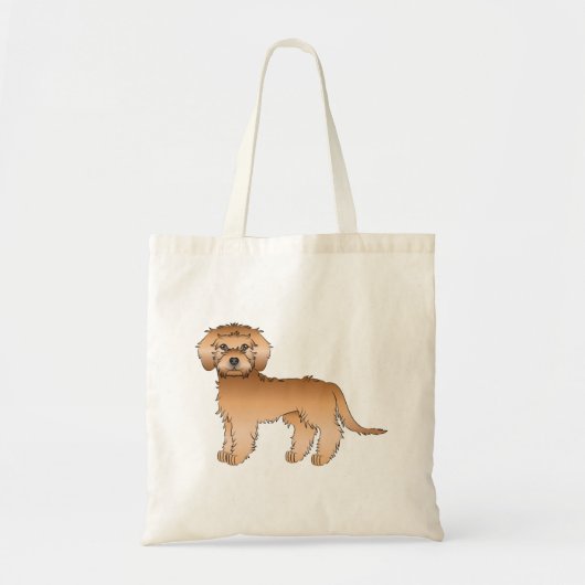 Abriot Mini Goldendole Cute Cartoon Dog Tote Bag (Voorkant)