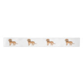 Abriot Mini Goldendole Cute Cartoon Dogs Satijnen Lint (Voorkant)