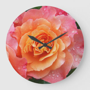 Abriot roze Rose Grote Klok