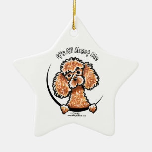 Abriot Speelgoed Miniature Poodle IAAM Keramisch Ornament
