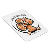 Abriot Speelgoed Miniature Poodle IAAM Magneet (Rechterzijde)