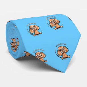 Abriot Speelgoed Miniature Poodle IAAM Stropdas