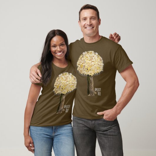 Abriot Tree Funny Clever Popcorn Popping LDS T-shirt (Unisex)