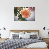 Abrit Daisy nog steeds Rustige schilderijen kijken Canvas Afdruk (Insitu (Slaapkamer))