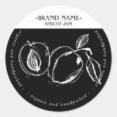 Abrit Jam Jar Label Packaging Design (Voorkant)