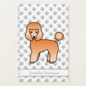 Abrite Speelgoed Poodle Cute Cartoon Dog & Text Planner (Voorkant)