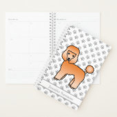 Abrite Speelgoed Poodle Cute Cartoon Dog & Text Planner (Display)