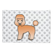 Abrite Speelgoed Poodle Cute Dog Kussensloop (Achterkant)