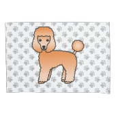Abrite Speelgoed Poodle Cute Dog Kussensloop (Voorkant)