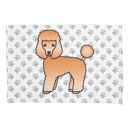 Abrite Speelgoed Poodle Cute Dog Kussensloop (Voorkant)