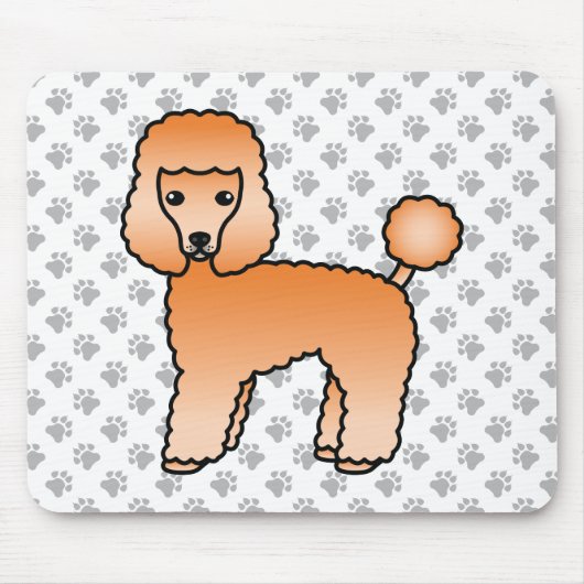 Abrite Speelgoed Poodle Cute Dog Muismat (Voorkant)