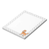 Abrite Speelgoed Poodle Cute Dog Notitieblok (Linkerzijde)