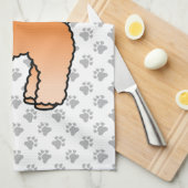 Abrite Speelgoed Poodle Cute Dog Theedoek (Quarter Fold)