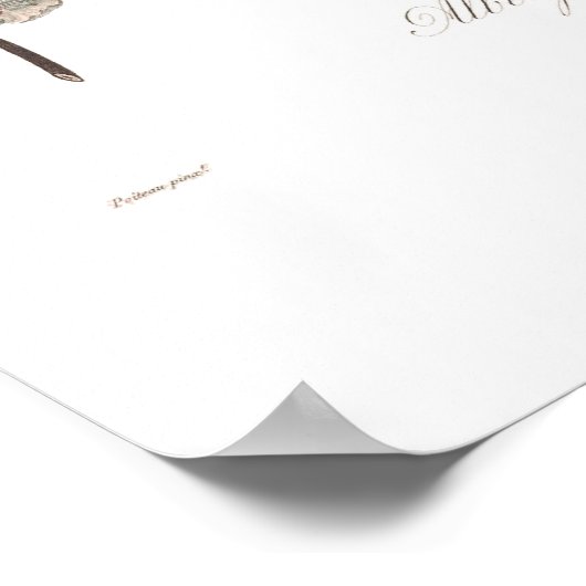 Abrito-Albergia franc Poster (Hoek)