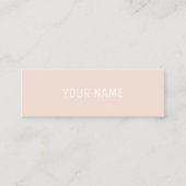 Abrito Modern Minimalist Mini Visitekaartje (Voorkant)