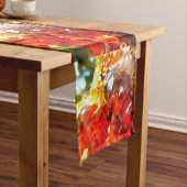 Abritostructuur Uitgelekte hars Abstracte Abstract Korte Tafelloper (Voorbeeld)