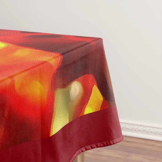 Abritostructuur Uitgelekte hars Abstracte Abstract Tafelkleed (Voorbeeld)